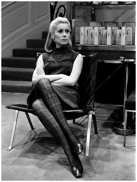 catherine deneuve house of st laurent